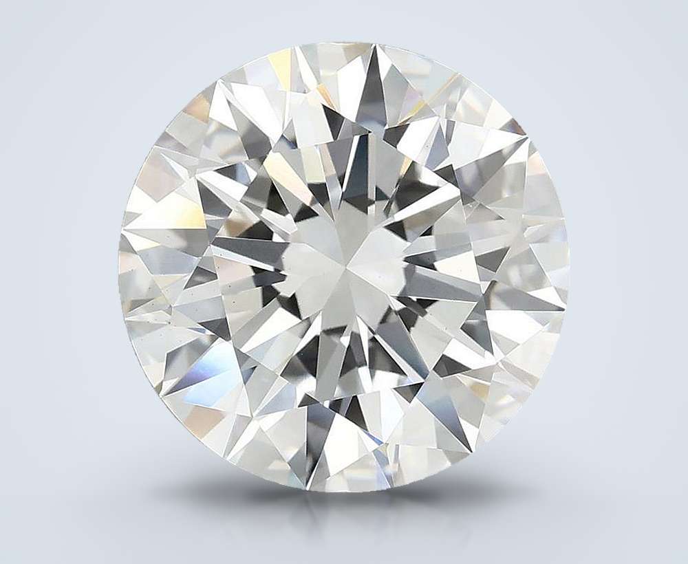 5.91 Carat Round Lab Diamond