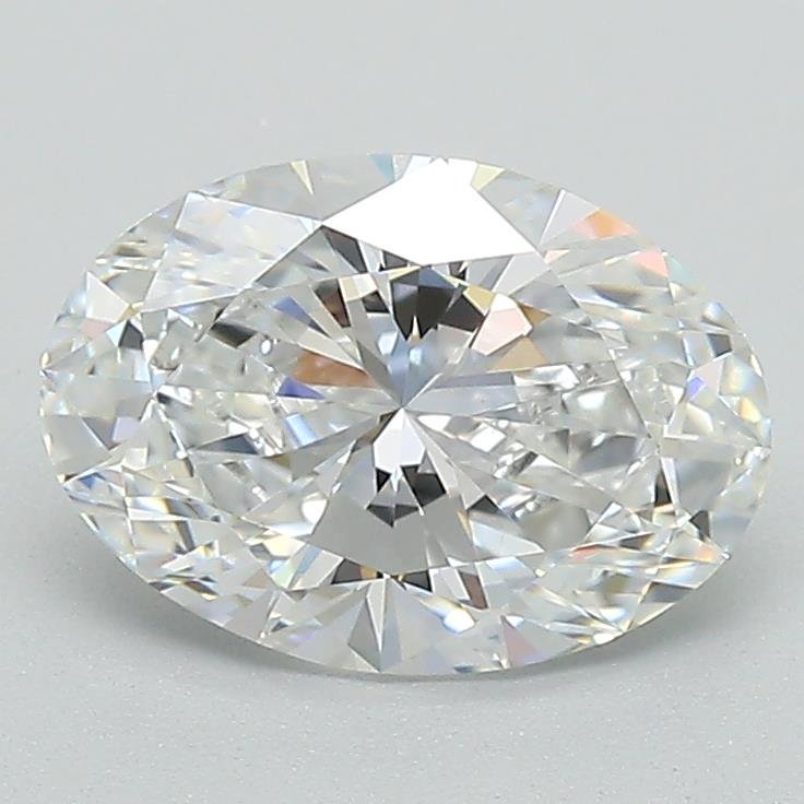 1.66ct D VS1 Rare Carat Ideal Cut Oval Lab Grown Diamond