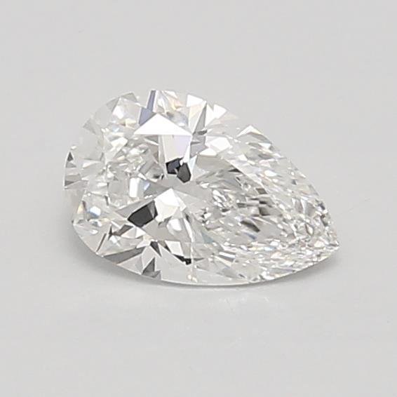 0.76ct E VVS2 Rare Carat Ideal Cut Pear Lab Grown Diamond