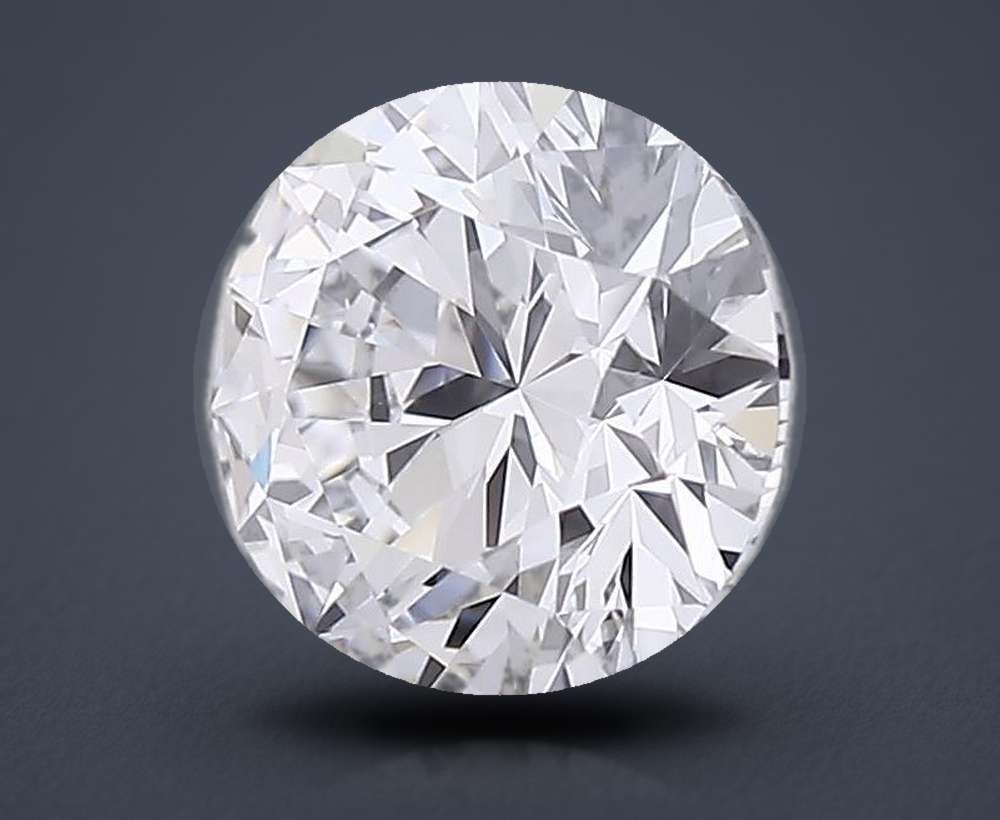 0.81 Carat Round Lab Diamond