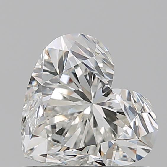 0.85ct I SI1 Rare Carat Ideal Cut Heart Diamond