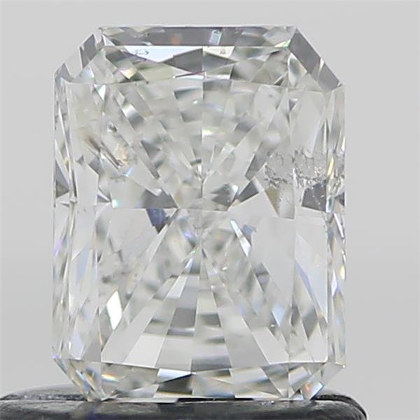 0.73ct G SI2 Rare Carat Ideal Cut Radiant Diamond