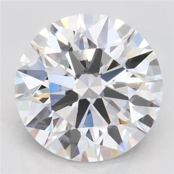 2.66ct E VVS1 Rare Carat Ideal Cut Round Lab Grown Diamond