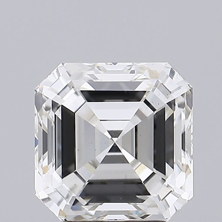 3.45ct I VS2 Rare Carat Ideal Cut Asscher Lab Grown Diamond