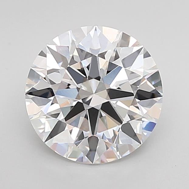 2.54ct D VS1 Rare Carat Ideal Cut Round Lab Grown Diamond