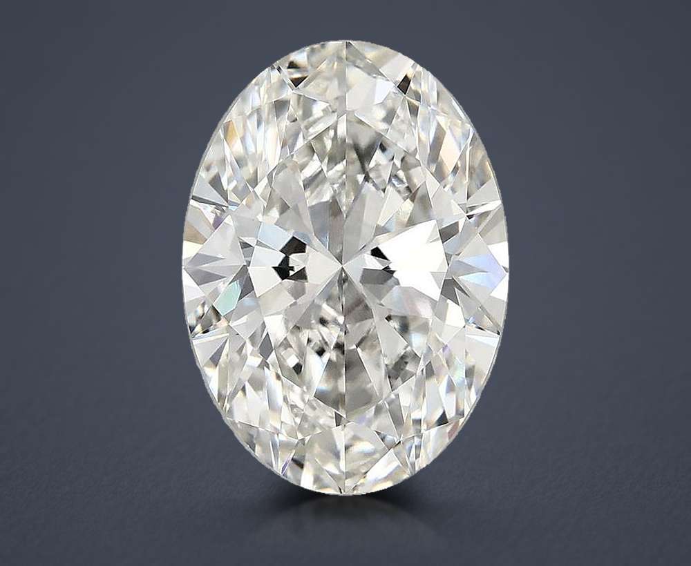 4.84 Carat Oval Lab Diamond