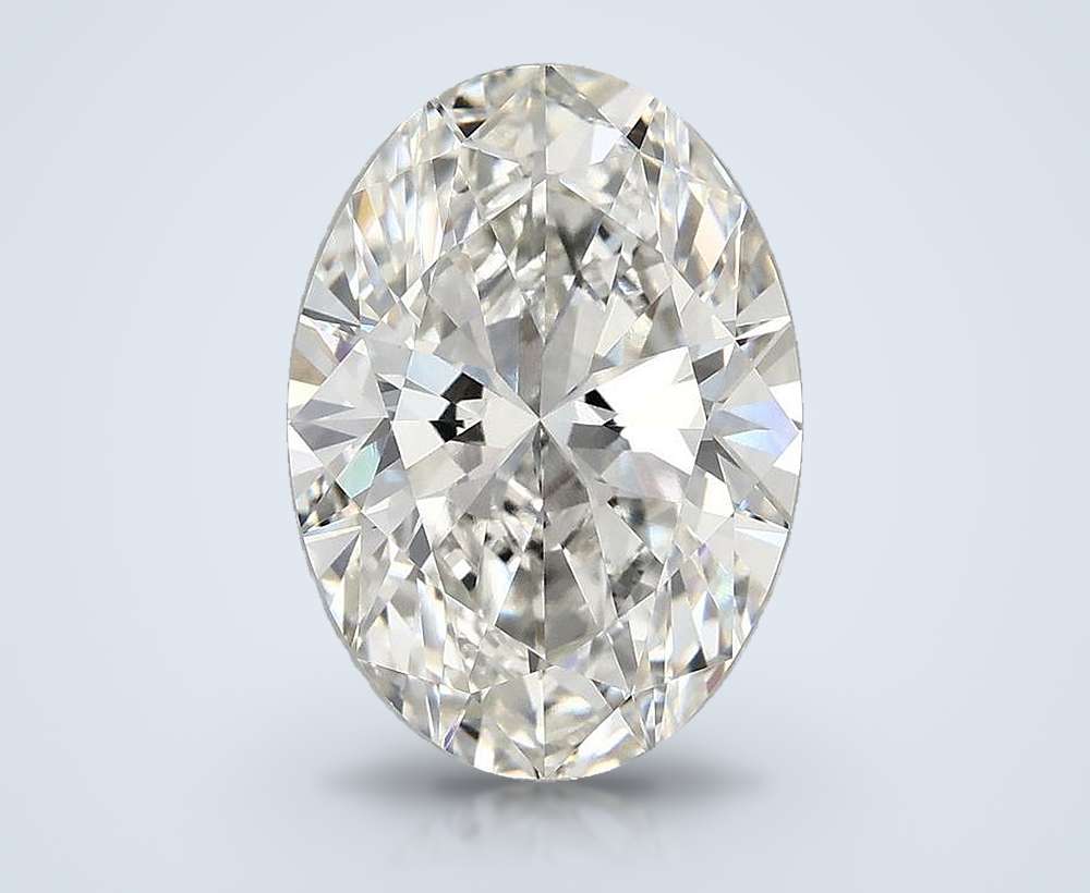 4.84 Carat Oval Lab Diamond