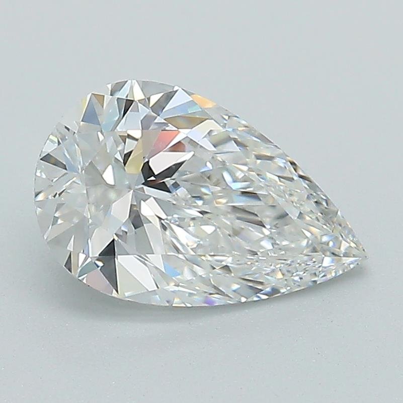 1.35ct E VS1 Rare Carat Ideal Cut Pear Lab Grown Diamond