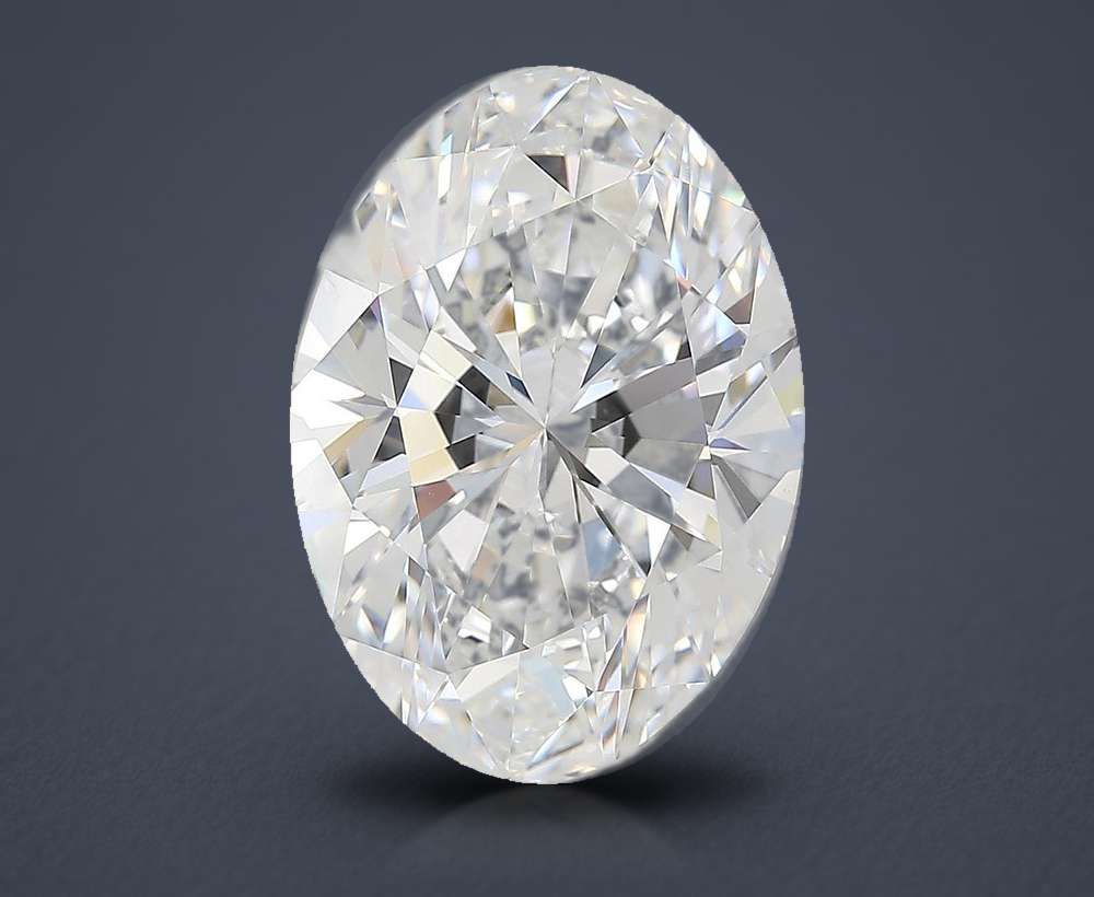 6.22 Carat Oval Lab Diamond