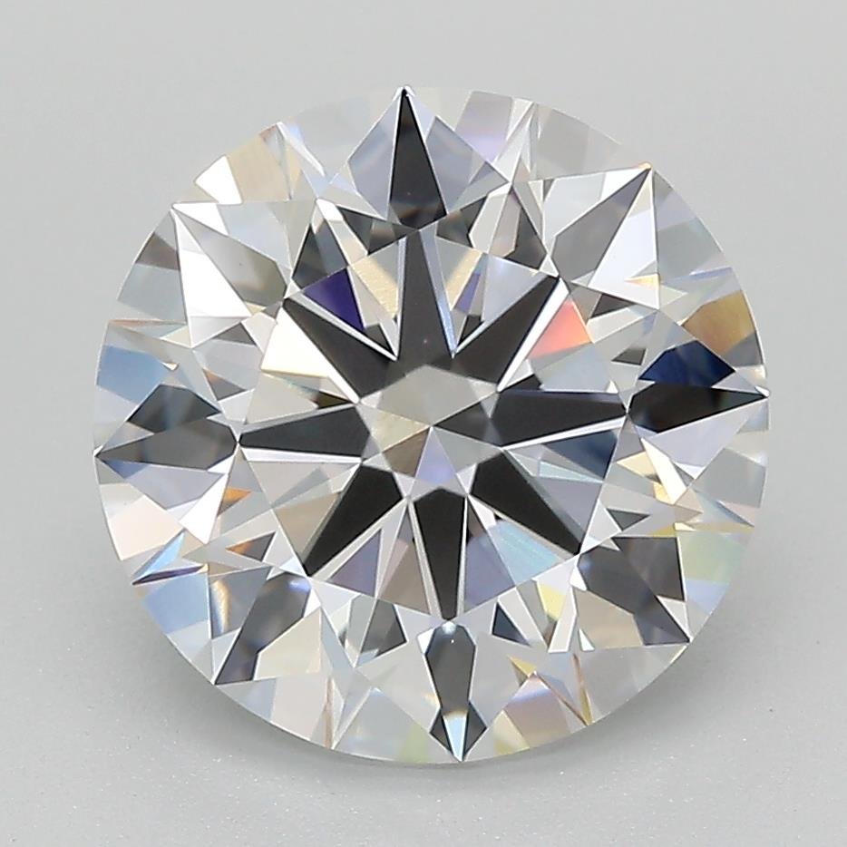 4.07ct D VS1 Rare Carat Ideal Cut Round Lab Grown Diamond