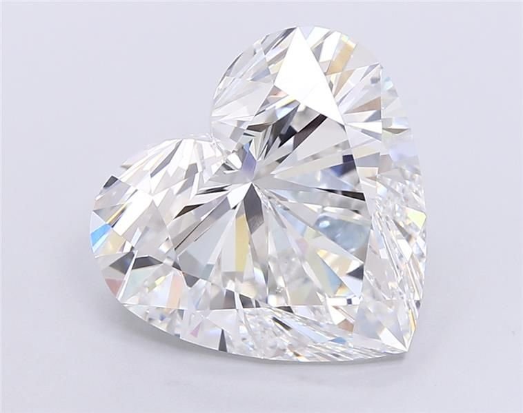9.02ct D VVS2 Rare Carat Ideal Cut Heart Lab Grown Diamond