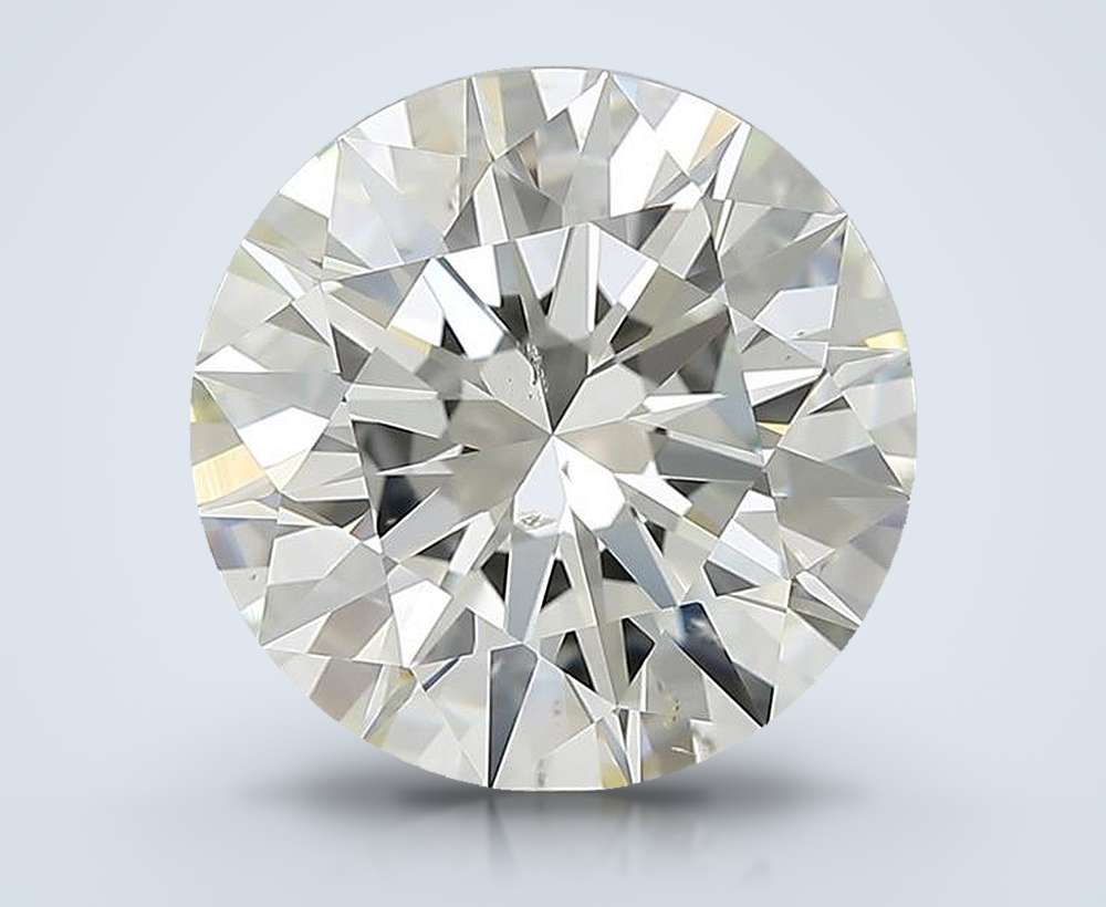 4.02 Carat Round Natural Diamond