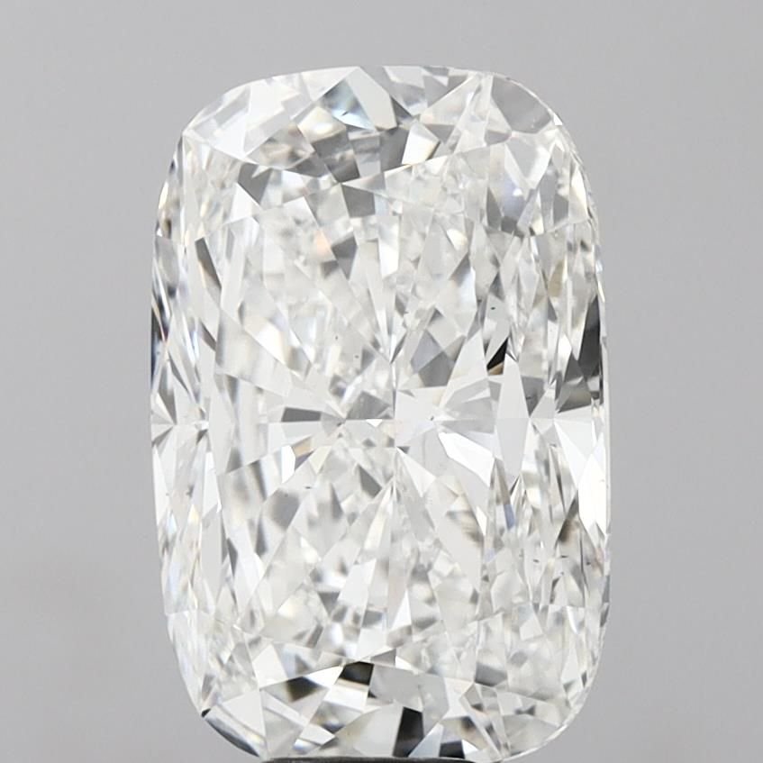 10.18ct F VS2 Rare Carat Ideal Cut Cushion Lab Grown Diamond