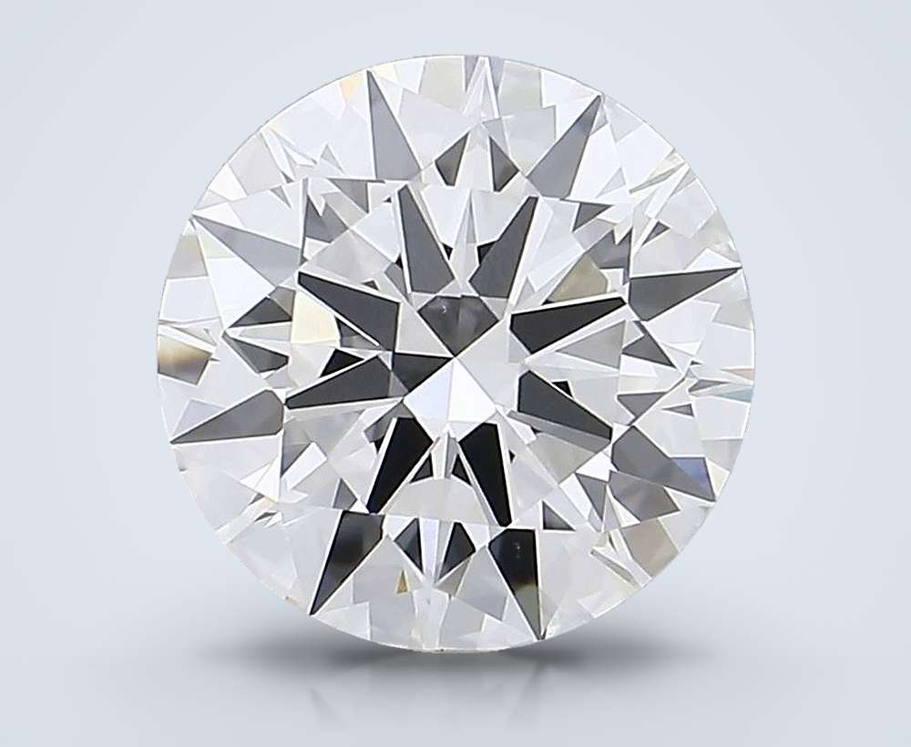 4.51 Carat Round Lab Diamond