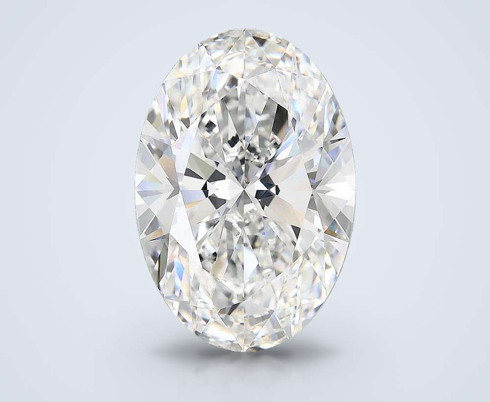 8.14 Carat Oval Lab Diamond