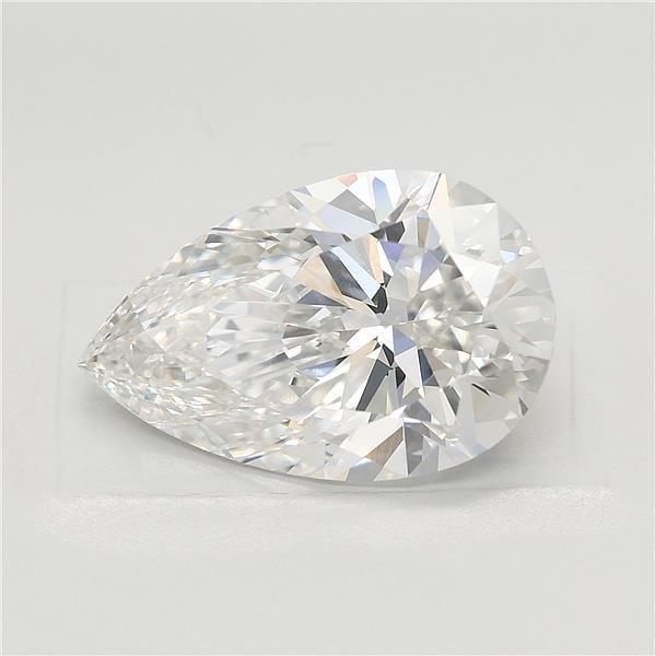 4.09 Carat Pear Lab Diamond