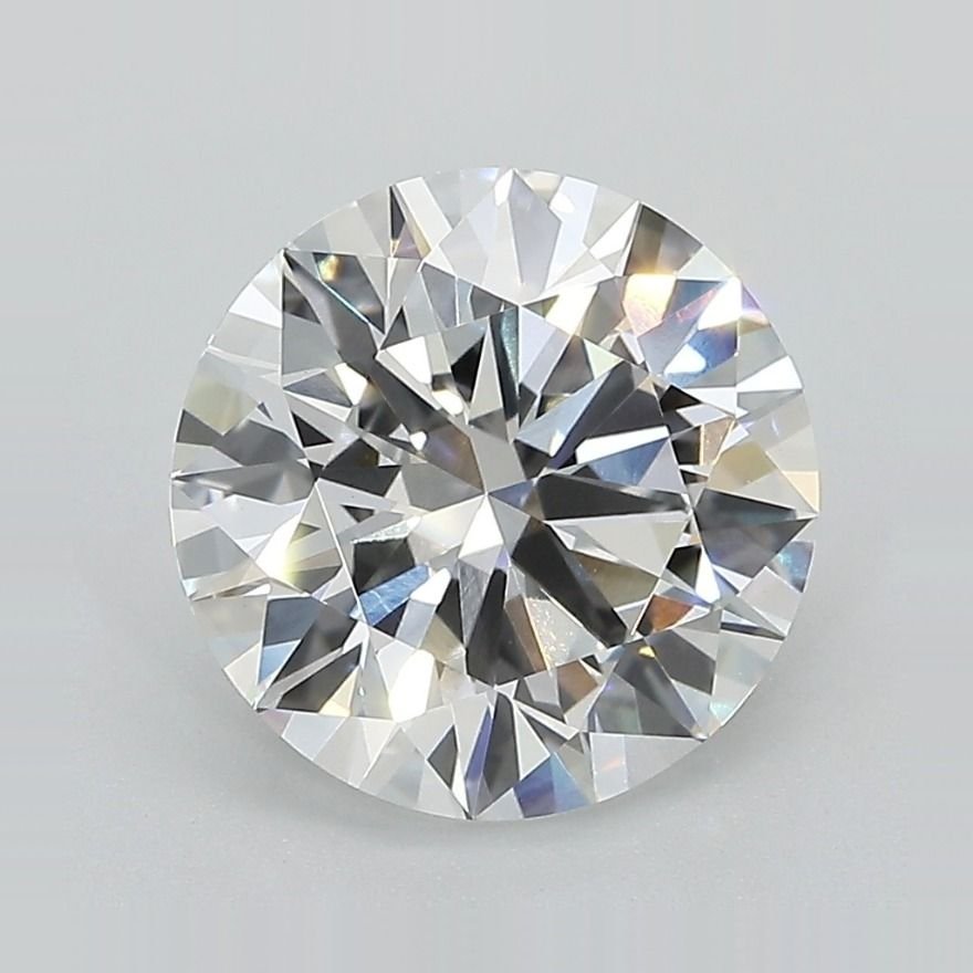 3.29ct E VS1 Excellent Cut Round Lab Grown Diamond