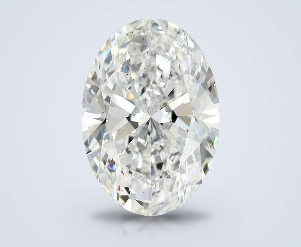 4.82 Carat Oval Lab Diamond