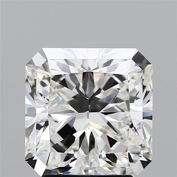 3.18ct H VS1 Rare Carat Ideal Cut Radiant Lab Grown Diamond