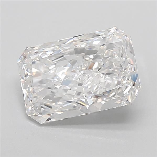 6.53ct E VVS2 Rare Carat Ideal Cut Radiant Lab Grown Diamond