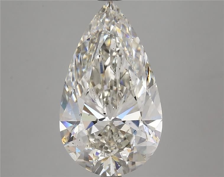 5.08ct H SI1 Rare Carat Ideal Cut Pear Lab Grown Diamond