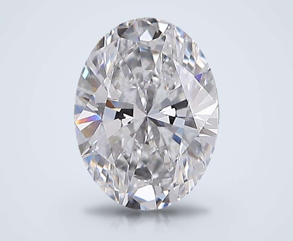 0.51 Carat Oval Lab Diamond