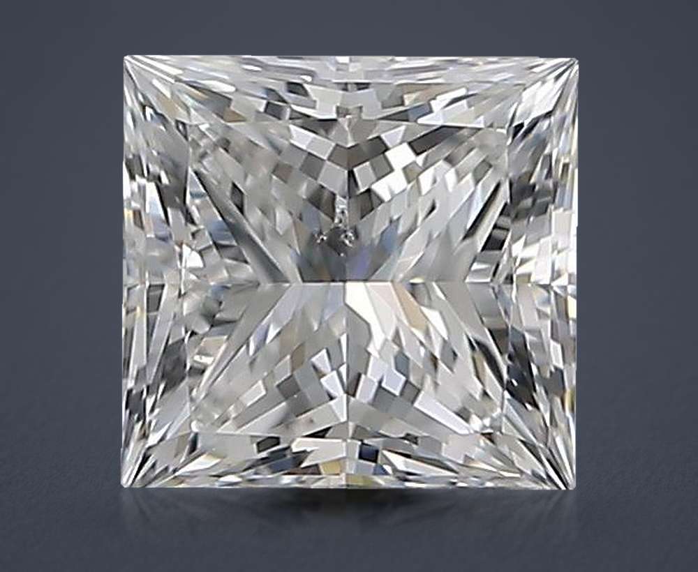 1.00 Carat Princess Natural Diamond