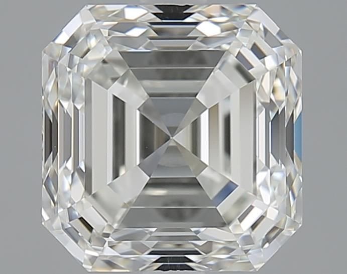 3.01ct J VVS1 Very Good Cut Asscher Diamond