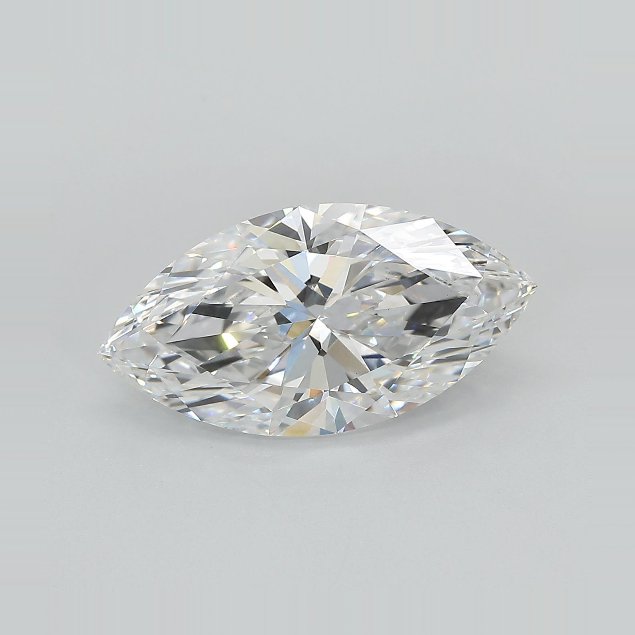 3.71ct E VS1 Rare Carat Ideal Cut Marquise Lab Grown Diamond