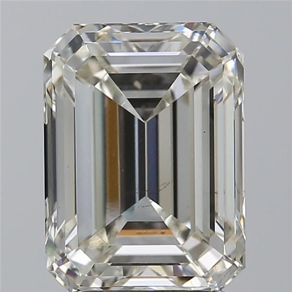 3.01ct I VS2 Rare Carat Ideal Cut Emerald Lab Grown Diamond
