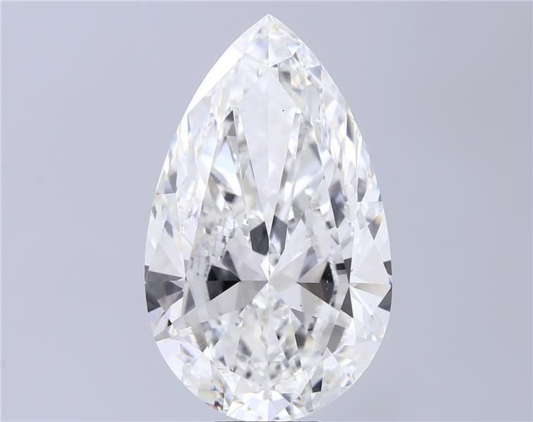 15.03ct F VS1 Very Good Cut Pear Lab Grown Diamond