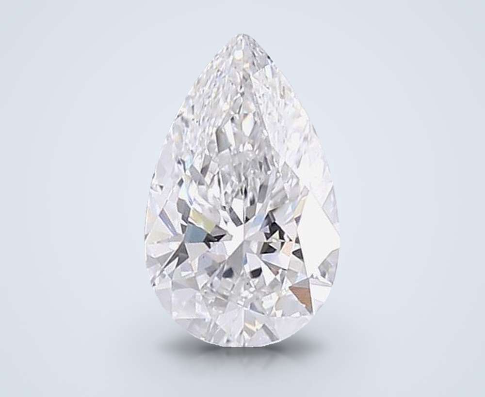 1.60 Carat Pear Lab Diamond