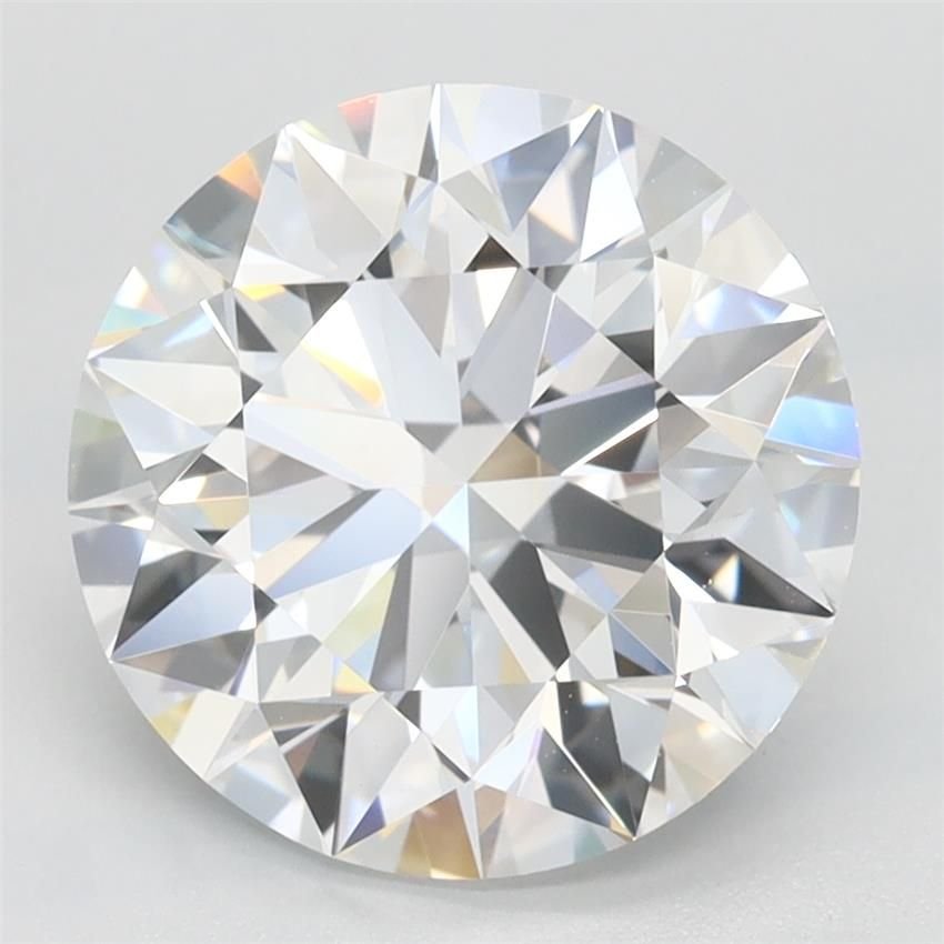 3.11ct D IF Rare Carat Ideal Cut Round Lab Grown Diamond