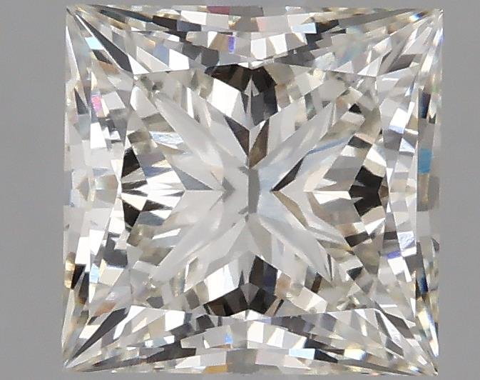 2.93ct H VS1 Rare Carat Ideal Cut Princess Lab Grown Diamond