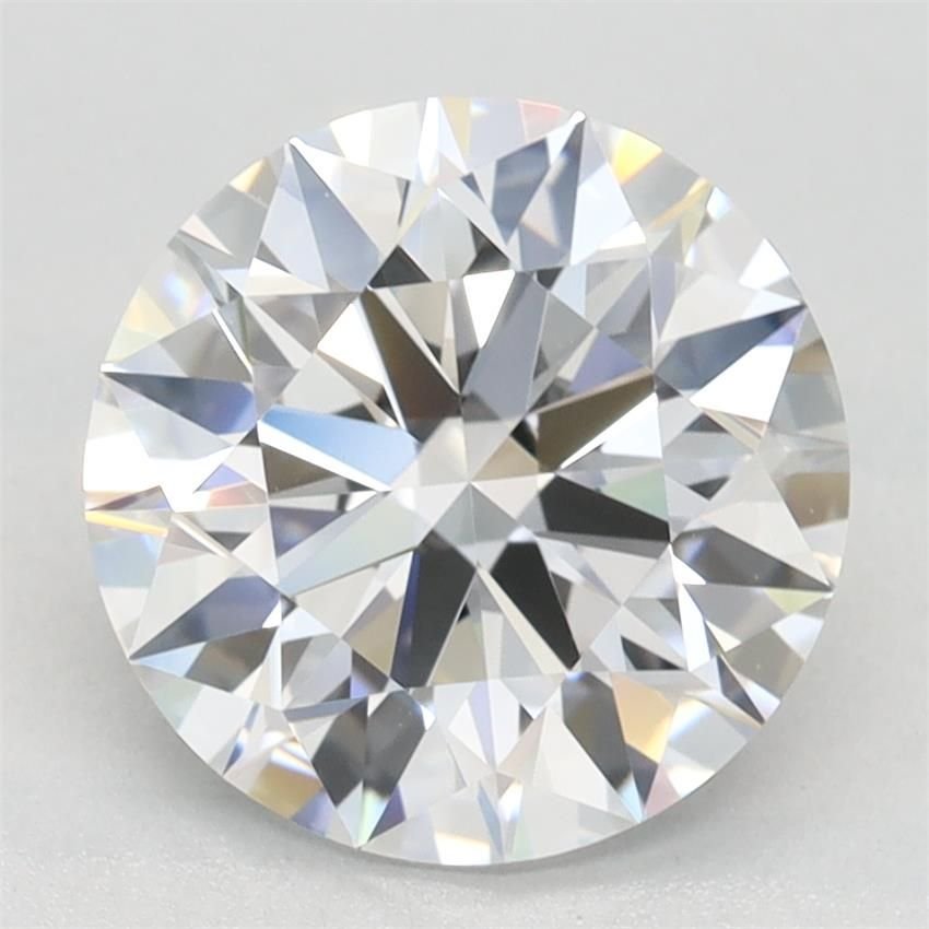 2.53ct D VVS1 Rare Carat Ideal Cut Round Lab Grown Diamond