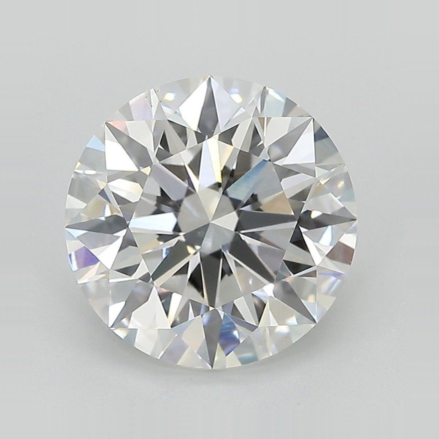 3.44ct D VS1 Rare Carat Ideal Cut Round Lab Grown Diamond