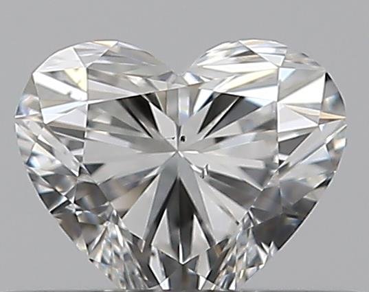 0.30ct F SI1 Rare Carat Ideal Cut Heart Diamond