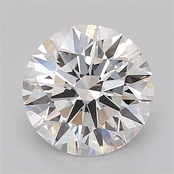 2.53ct D VS1 Rare Carat Ideal Cut Round Lab Grown Diamond