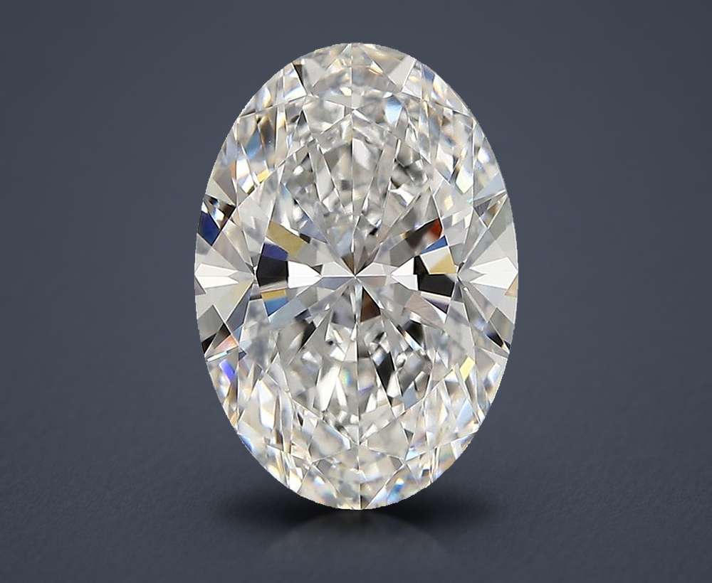 4.00 Carat Oval Lab Diamond