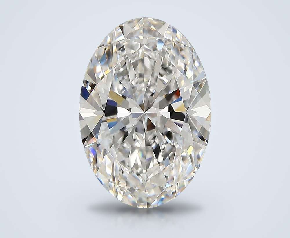 4.00 Carat Oval Lab Diamond