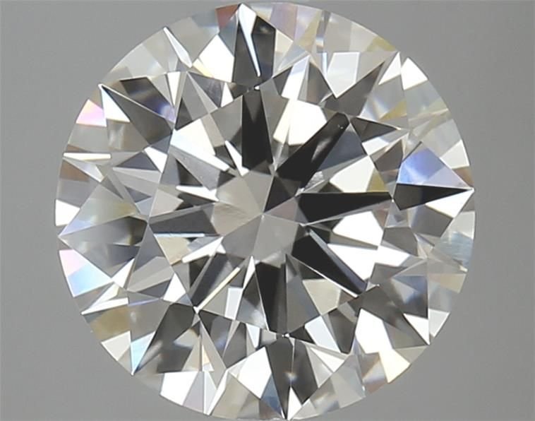 4.08ct H VVS2 Rare Carat Ideal Cut Round Lab Grown Diamond