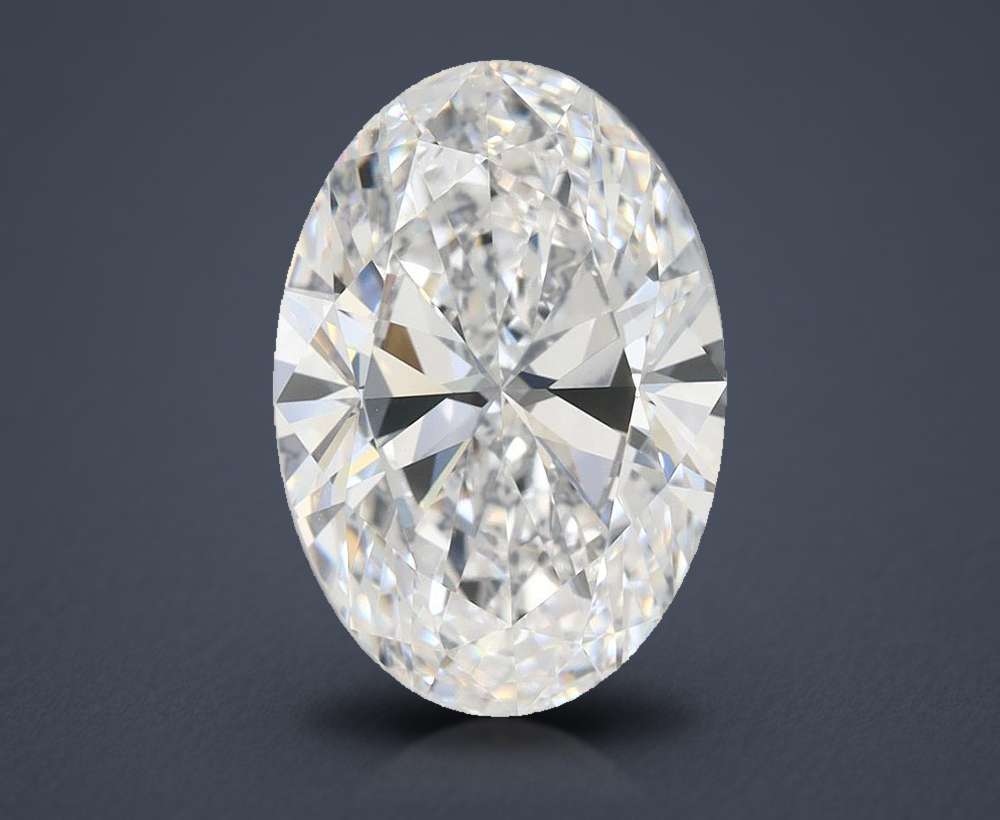 3.21 Carat Oval Lab Diamond