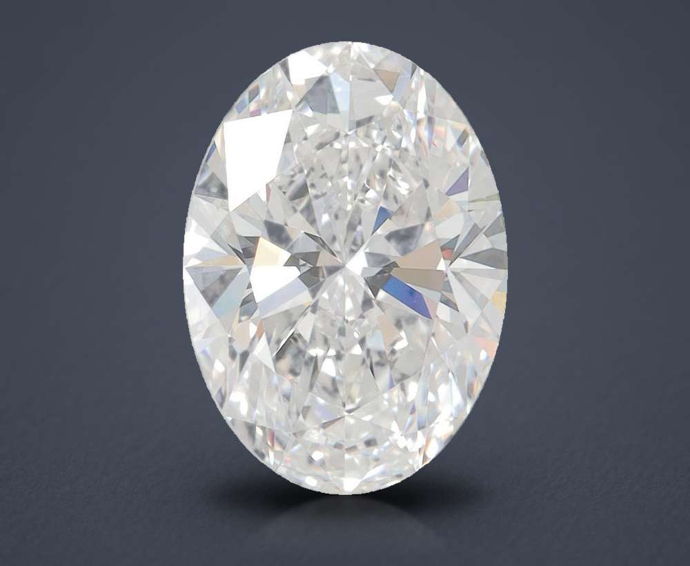 3.06 Carat Oval Lab Diamond