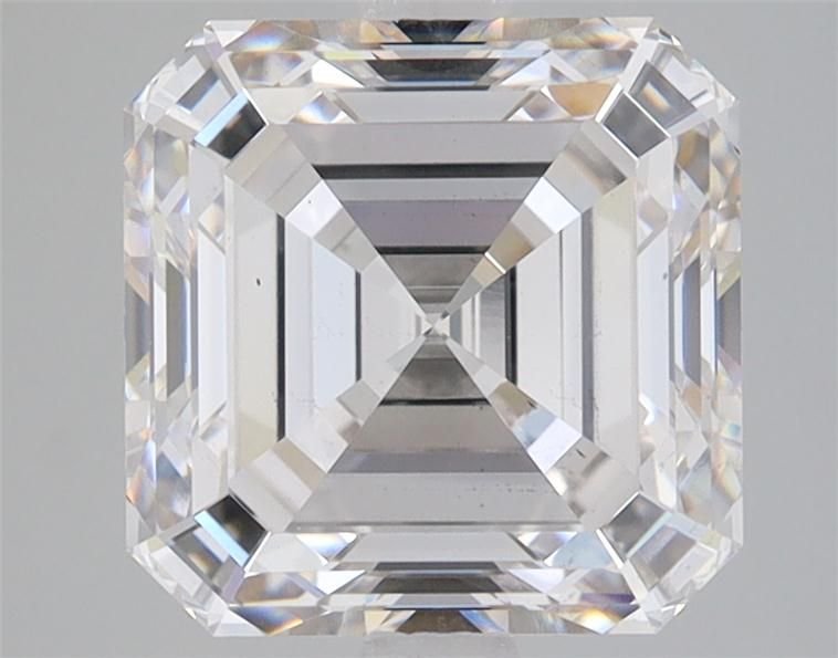 3.58ct H VS2 Excellent Cut Asscher Lab Grown Diamond