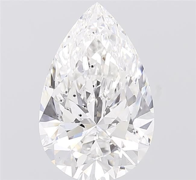 2.74ct E SI1 Rare Carat Ideal Cut Pear Lab Grown Diamond