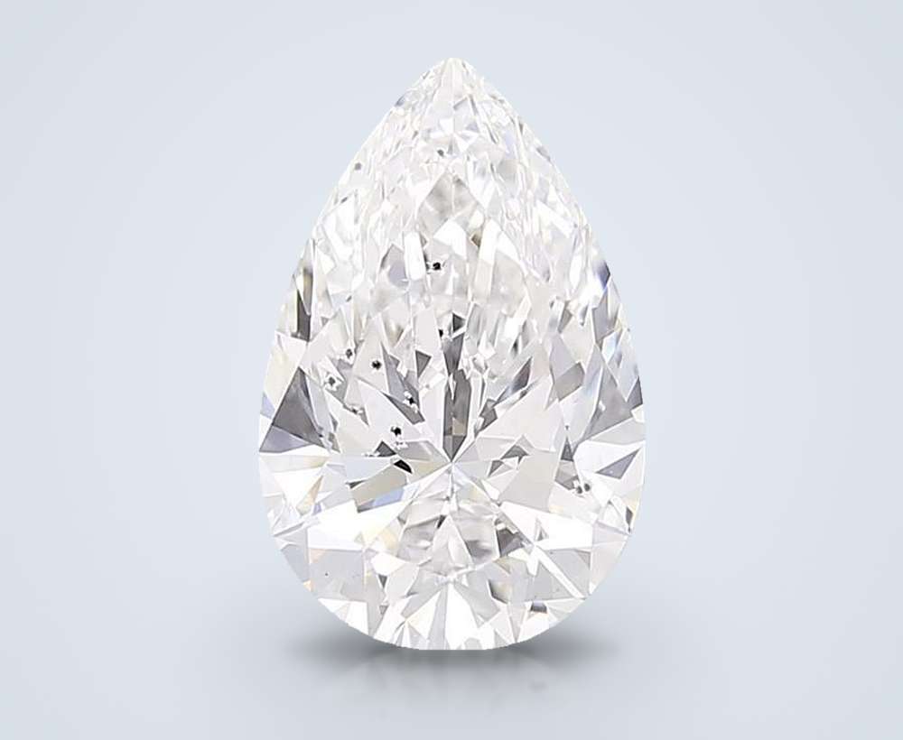 2.74 Carat Pear Lab Diamond
