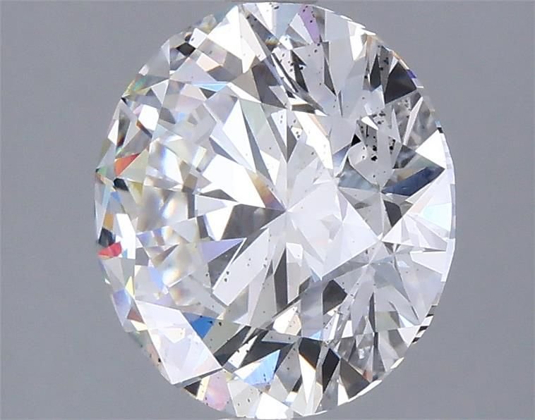 3.23ct F SI1 Rare Carat Ideal Cut Round Lab Grown Diamond