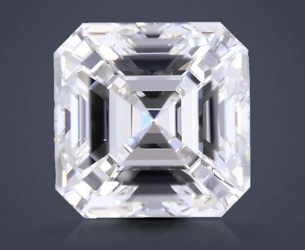 0.91 Carat Asscher Natural Diamond
