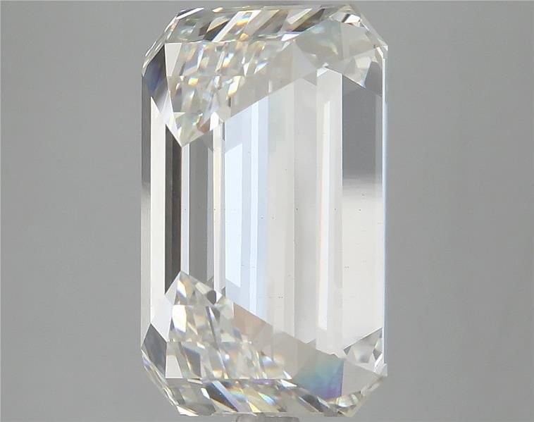 8.13ct H VS1 Rare Carat Ideal Cut Emerald Lab Grown Diamond