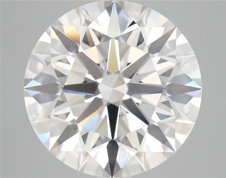 6.53ct F VVS2 Rare Carat Ideal Cut Round Lab Grown Diamond